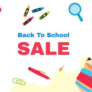 Back to School ! SALE 4 Everyone! CLICK THE LIKE BUTTON! Get your discount now!